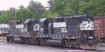 NS 2860 & 7061 sit in East Durham yard